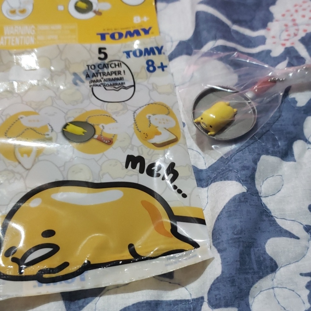 Gudetama Keychain